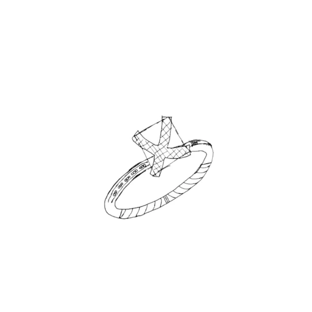 Ring design sketch